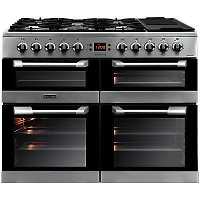 Leisure CS100F520X Cuisinemaster Freestanding Dual Fuel Range Cooker, Stainless Steel Leisure CS100F520X Cuisinemaster Freestanding Dual Fuel Range Cooker, Stainless Steel